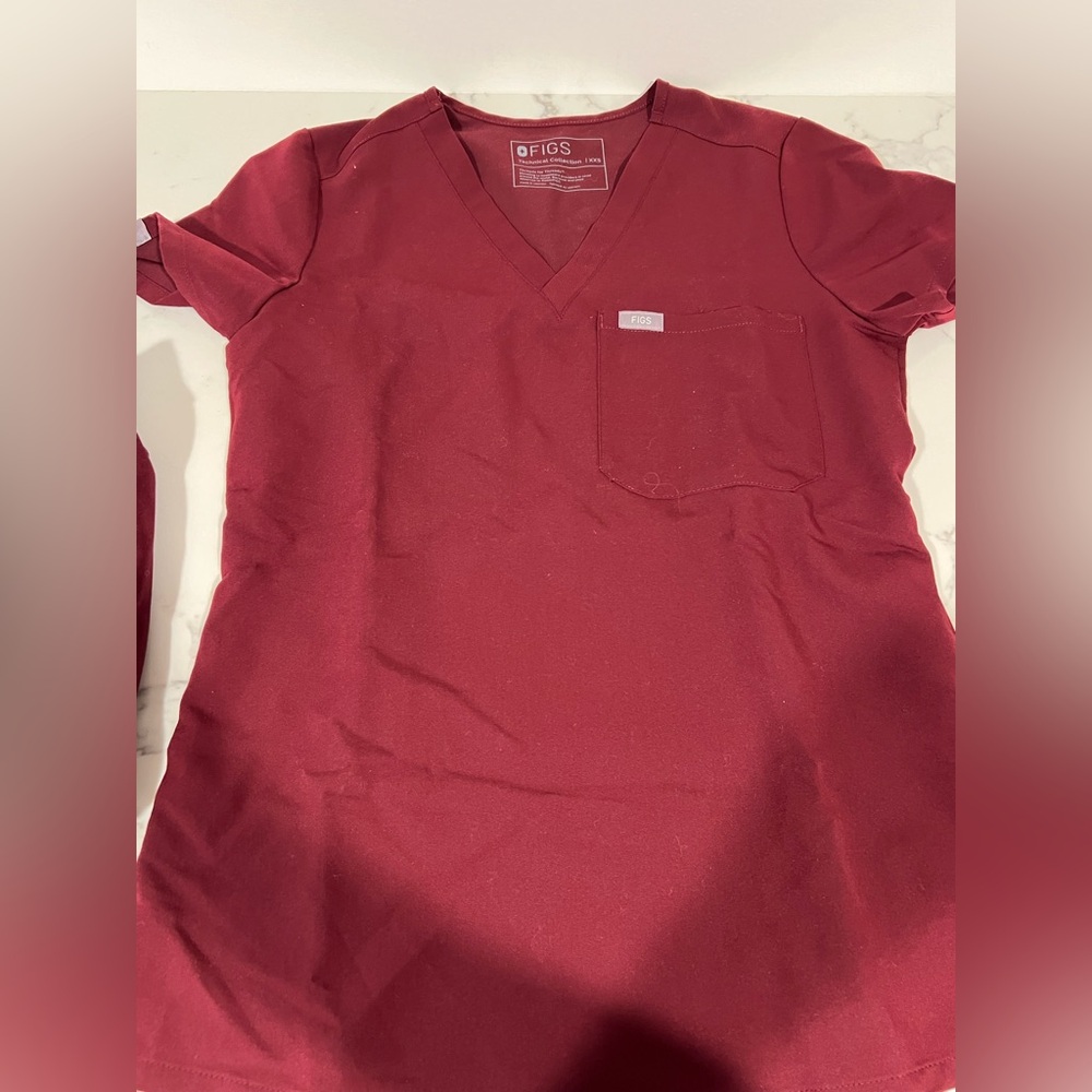 Figs Catarina One Pocket Short Sleeve Shirt Women’s XXS Top Only